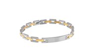 Bracciale Bliss Uomo bl admiral in Acciaio Diamante 0.02 Ct 20081367 - 20081367